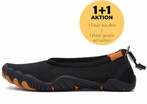 (1+1 GRATIS) OrthoShoes OrthoWalk SUMMER PRO - Rutschfeste orthopädische Barfußschuh-Ballerinas